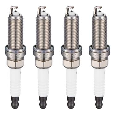 Imagem de SYKRSS Pacote com 4 velas de ignição Iridium Platinum 95660 - Compatível com Nissan Murano 2016, Pathfinder 2014-2015, Juke 2011-2017 Compatível com Infiniti QX60, 1.6L 2.5L - Substitui a vela de