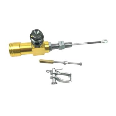 Imagem de QccHieUs Bomba de freio de embreagem hidráulica para motocicleta, peças de reposição para conversão de embreagem hidráulica, acessórios de bomba, Ouro
