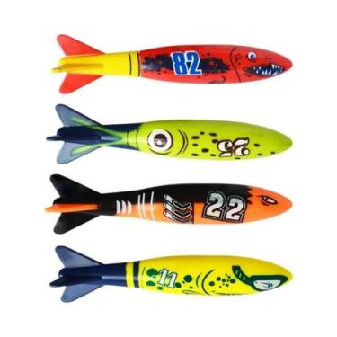 Imagem de Brinquedo de Piscina para Crianças - Tubarão e Foguete Subaquáticos, 4