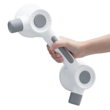 Imagem de TAILI Barras de apoio para banheiras e chuveiros, barra adesiva super forte de 158 kg para idosos, aderência de segurança de banheiro para azulejos de microfissuras, trilhos de chuveiro para idosos