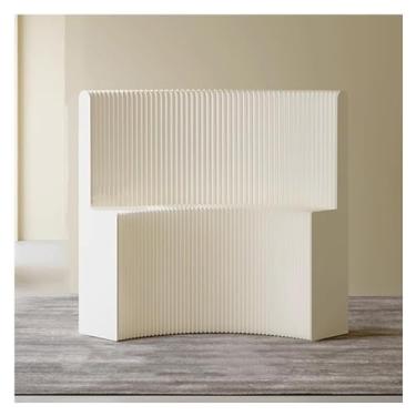 Imagem de Biombos e Divisórias Divisória De Ambiente Portátil Dobrável Com Prateleiras, Separador De Ambiente Com Tela Retrátil Flexível E De Privacidade, Divisória De Parede Temporária Para Separação De Espaço