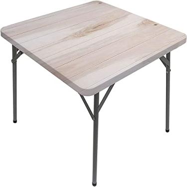 Imagem de Capa de mesa de madeira ajustada, estampa de textura de prancha de madeira, toalha de mesa impermeável interna/externa, sala de jantar de pátio e cozinha, serve para mesa de 122 x 172 cm