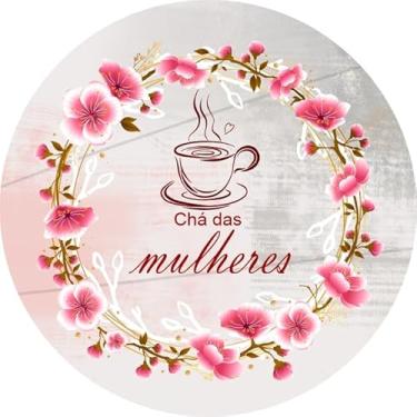Imagem de Painel Festa Redondo C/Elastico 1,50m Chá das Mulheres (CHMULH018)
