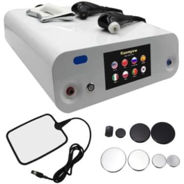 Imagem de A Radiofrequência Alta Do Equipamento Dos Termas Da Terapia Térmica Alivia A Dor Levanta A Pele De Firmamento Acelera A Circulação Linfática