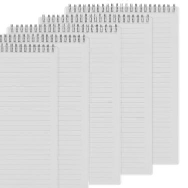 Imagem de ZMQPAKL Caderno espiral 21 x 27 cm, blocos de notas 21 x 28 folhas de papel (branco) (5, branco)