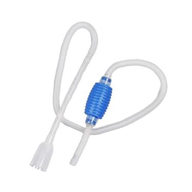 Imagem de AYNEFY Trocador de Sifão de Aquário de água de Pesca Fácil de Usar para Drenagem Eficaz e Injeção de água e Injeção de Peixes Pequenos Ideais para Lutar contra Peixes e Vermelho