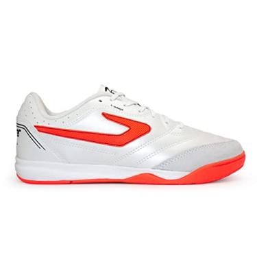 Imagem de Chuteira Futsal Topper Maestro Td Iv Branco/preto/coral Tp03950003 43