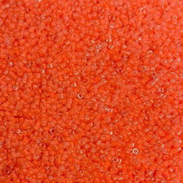 Imagem de Miyuki Delica 11/0 contas de semente - contas de vidro a granel 5 gramas e tamanho 1,6 mm 1000 peças contas de semente de vidro flamingo luminoso (DB2034)