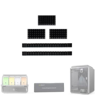 Imagem de Kit de placa adaptadora de cabeça de impressão e bloco de aquecimento de cerâmica Creality K1 Series (conjunto de limpador de bocal para kit K1 CFS)