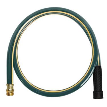 Imagem de Solution4Patio Mangueira curta para jardim, sem vazamento, mangueira de chumbo verde macho/fêmea para carrinho de molinete, amaciante de água, desumidificador, filtro de trailer e mangueira de pia de