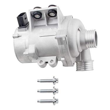 Imagem de Bomba de água de motor elétrico BOXI (nenhum motor turbo) com kit de parafusos compatível com BMW X3 X5 Z4 128i 325i 328i 528i 530xi E81 E90 E91 E92 E93 E60 E61 E63 (substitui 11517586925 702851208 11510392553)