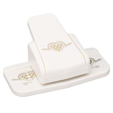Imagem de Perfuradores Multifuncionais para Artesanato, Ferramenta Portátil de Perfuração de Bordas de, Gravação Criativa de Renda Com Bordas Exclusivas para Scrapbook (Padrão de Coração