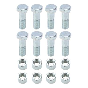 Imagem de REPAIROCK Conjunto de parafusos de porca de eixo de transmissão para Land Rover Discovery 1 2 TD5 V8 Nº 509045P Metal prateado 1 conjunto