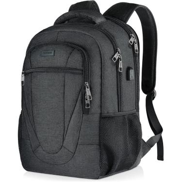 Imagem de Mochila de viagem para laptop BIKROD 45L extra grande 18,4" preta