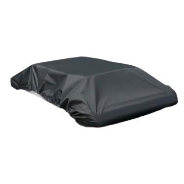 Imagem de KiBcsLic Capa de bagageiro de teto de carro à prova de poeira para SUV off-road, fácil instalação, proteção solar, capa de carga de teto, protetor de bagagem, 2.4m X 1.45m