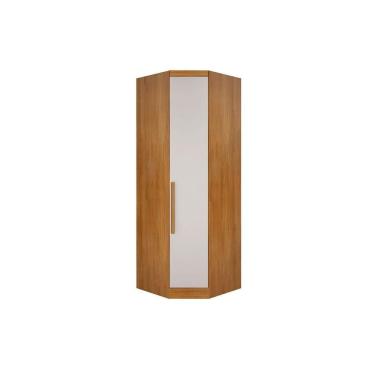 Imagem de Módulo De Quarto Rizon Closet De Canto Oblíquo -linea C- 1 Porta Cumaru-fendi 25 - Novo Horizonte
