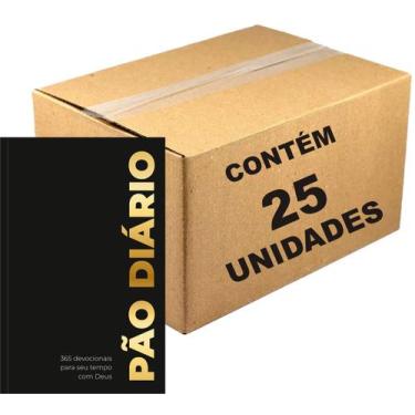 Imagem de Kit 25 livros pão diário vol. 29  devocional ano 2026 - capa preta - P