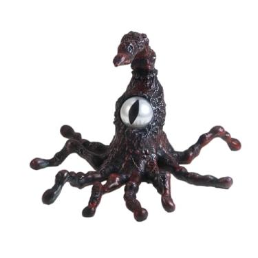 Imagem de GuoShuang Porta-chaves de monstro estranho com braço tentáculo – Porta-chaves exclusivo para parede ou mesa, organizador de decoração de casa gótico de resina engraçado para entrada