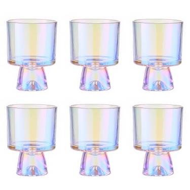 Imagem de MQMCPDS Copos de sobremesa de vidro de 227 g (conjunto de 6): Copos de sobremesa requintados para pudim, sundae, sorvete, bolo, frutas, saladas e coquetéis - Também perfeito para uso como tigelas de