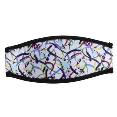 Imagem de predolo Máscara de Mergulho com Faixa de Cabelo, Envoltório Confortável para Cabelos Longos, Adultos, Capa Protetora de Neoprene para Mergulho Livre, Esportes, Style E