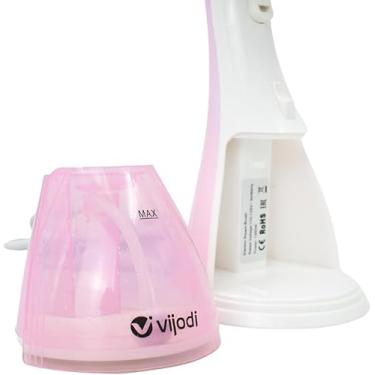 Imagem de Ferro de Passar Roupas a Vapor Vertical, 1350W, Reservatório 300ml, Rosa, 110V