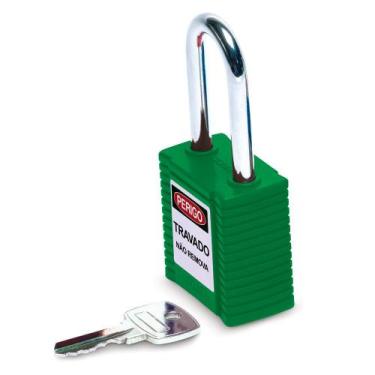 Imagem de Cadeado de Segurança Brady Verde 1,5" - 77564