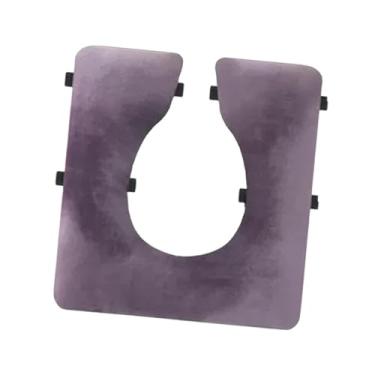 Imagem de Ysyqkn Almofada para cadeira de cômoda de cabeceira, almofada para cadeira de cômoda, capa removível portátil e espessada, para de banheiro para idosos com, V Shape