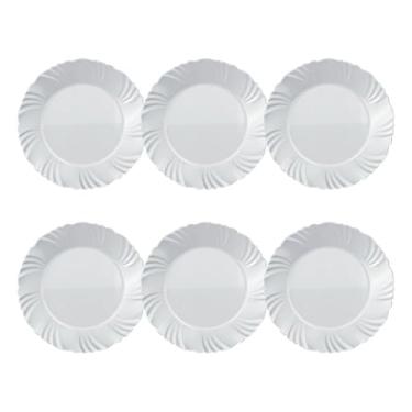 Imagem de Jogo de Pratos para Sobremesa Nadir Duralex Linha Pétala 6 Peças
