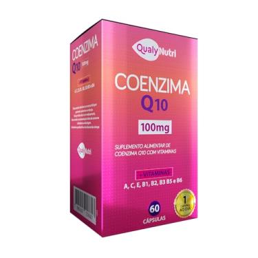 Imagem de Qualynutri Coenzima Q10 com Vitaminas 100mg – 60 Cápsulas