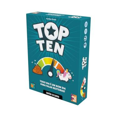 Imagem de Galápagos,Top Ten,Jogo de cartas para família e amigos,4 a 9 jogadores,A partir de 14 anos,Partidas de até 30 min.