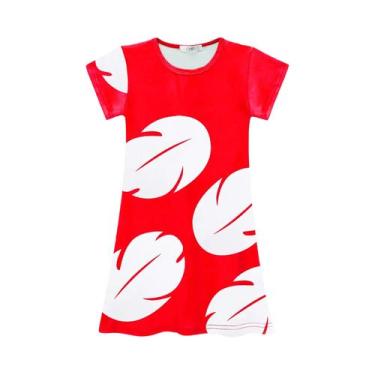 Imagem de Fantasia Infantil Lilo E Stitch, Vestido De Verão Estilo Havai Para Cr