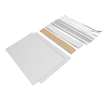 Imagem de GLOGLOW Kit do Painel de Isolamento Lateral do Ar Condicionado, Painéis de Espuma Com Tira EVA, Vedação da Unidade CA da Janela para Bloqueio de Rascunho e Isolamento de Calor
