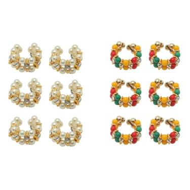 Imagem de Conjunto de 6 pares de pulseiras com design de Deus para Ganesh/Laddu Gopal/Devi Maa/Radha Krishna Haar Sringar Joias da divindade para todos os Deus Estátua indiana tradicional Navratri Festival