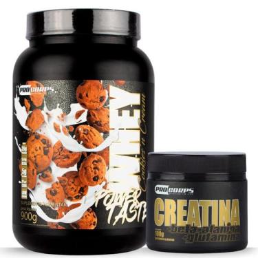 Imagem de Kit Whey Power Taste Varios Sabores 900g e Creatina Beta Alanina Sem S