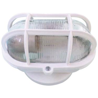 Imagem de Luminária Tartaruga Plástica 30 Watts - Double Tartaruga Plástica Branca - 1302-e - Double