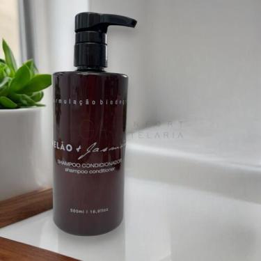 Imagem de Shampoo/Condicionador 2em1 Dispenser Luxo 500ml Melão e Jasmim c/Válvu