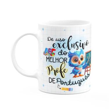 Imagem de Caneca - Uso exclusivo do melhor professor de português - JPS INFO