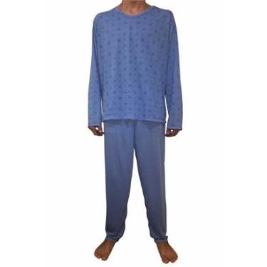 Imagem de Pijama Inverno Masculino Adulto Estampado-Masculino