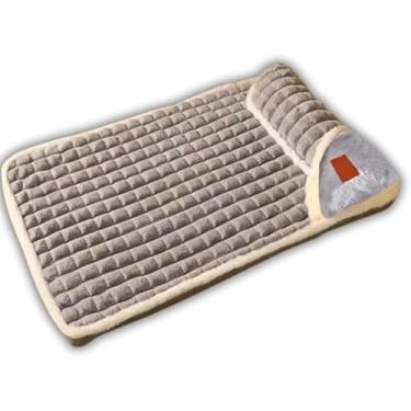 Imagem de Cama Pet Ortopedica Vmstark Caminha De Cachorros Antiderrapante Colchão Pet Cama Para Cachorro e Gatos Ortopédica (Cinza)
