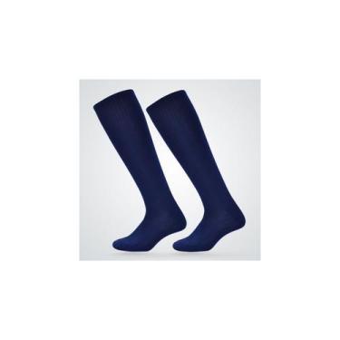 Imagem de Meias de futebol unissex para jovens e crianças Go Active, tamanho 30-