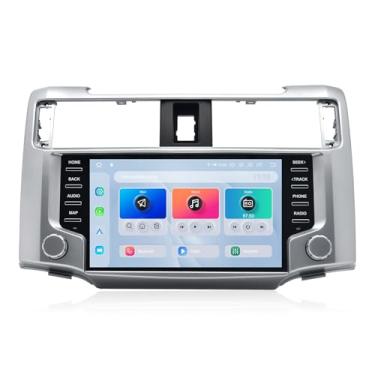 Imagem de Dasaita Unidade principal para Toyota 4Runner 2010-2023 com Carplay sem fio e Android Auto, Android 13, rádio 8 + 256 GB, estéreo Plug & Play, tela sensível ao toque QLED de 9 polegadas, controle de