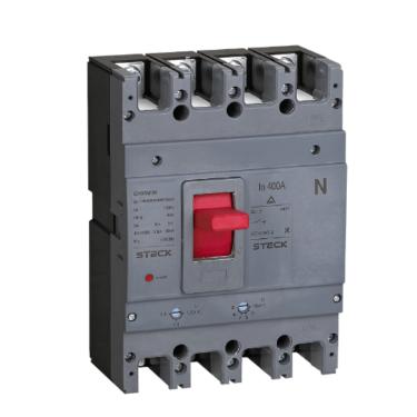 Imagem de Disjuntor Caixa Moldada Tripolar Térmico Ajustável SD160TM – Steck | 50A SD160TM50