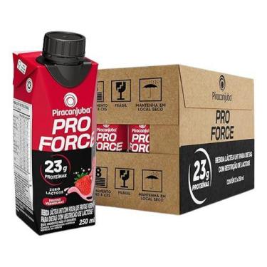 Imagem de Kit 12 Piracanjuba Whey Frutas Vermelhas S/ lactose 250ml