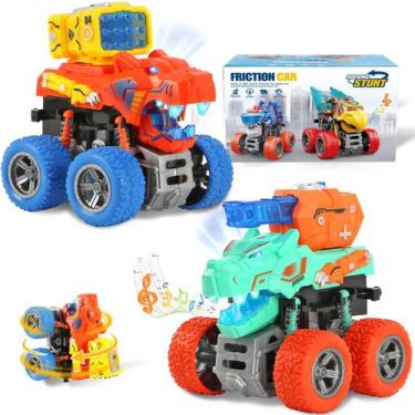 Imagem de Brinquedo Monster Truck VUSUMOK para meninos de 2 a 7 anos com carros 