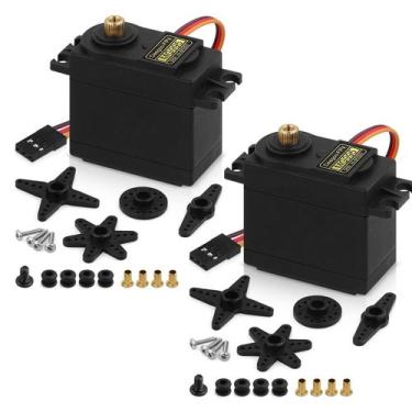 Imagem de Kit de microservomotor DEEGOO-FPV MG995 55g para robô de carro RC