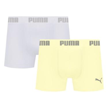 Imagem de Kit 2 Cuecas Puma Boxer Sem Costura Masculina