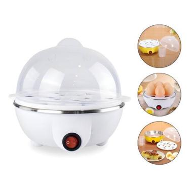 Imagem de Cozedor De Ovos Legumes Panela Vapor Portátil Elétrico 127V - Arte Sed