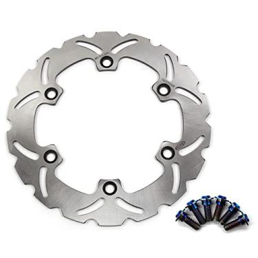 Imagem de Rotor de disco de freio traseiro Arashi com parafusos de montagem para Honda VARADERO XL1000V 2003-2011, CB1100N CB1100RS 17-18/ X ELEVEN 1100 00-03/ CBR1100XX 97-07, CB1284 CB1300 00 3-08, CB1300F