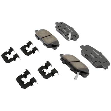 Imagem de ACDelco Kit de pastilhas de freio a disco traseiro de cerâmica profissional 17D1439CHF1