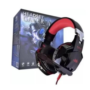 Imagem de Fone de Ouvido Gamer Jogos Headset Knup 455A Profissional-Unissex
